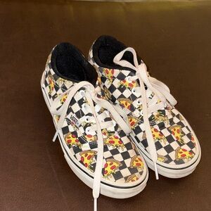 Vans Checkered Pizza Slice Sneakers